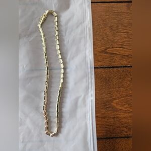 Melinda Maria Gold Serpent Collar Necklace 15" nwt